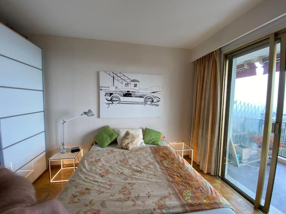 2-Room 60 M², Panoramic View, 2 Balconies, 50M Pool Кань-сюр-Мер Екстер'єр фото