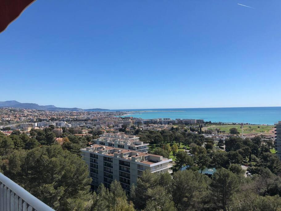 2-Room 60 M², Panoramic View, 2 Balconies, 50M Pool Кань-сюр-Мер Екстер'єр фото